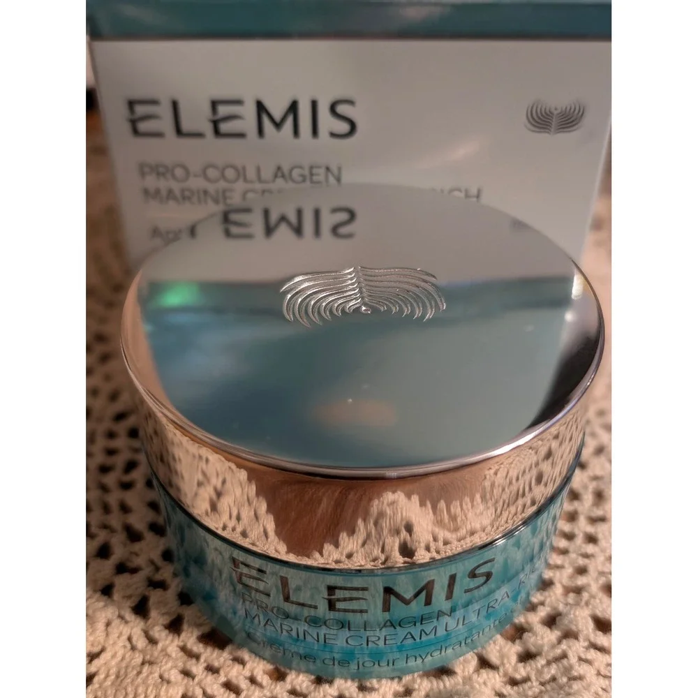 NIB ELEMIS Pro-Collagen Marine Cream Ultra-Rich Anti-Wrinkle Day Cream 1.6oz